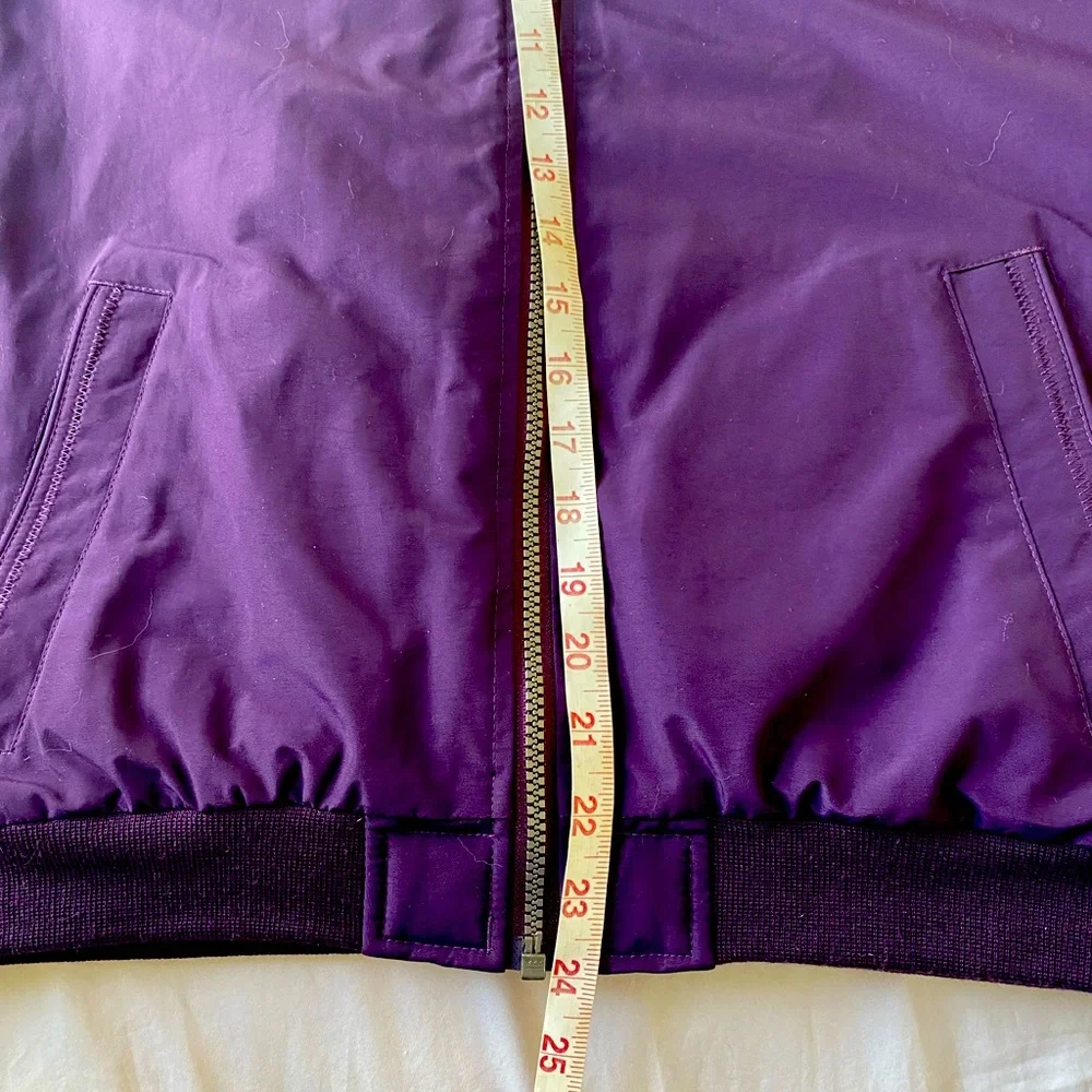 Lands’ End Women’s Squall Weatherproof Barn Fleece Puffer Jacket size Small 6–8 - Picture 9 of 12